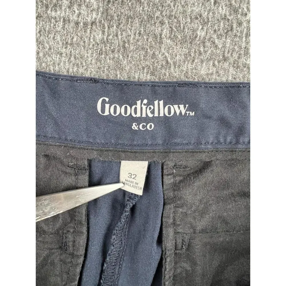 Goodfellow & Co Men's Casual Shorts Navy Blue Size 32‎